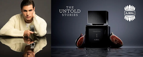 Ajmal Nevypovedané príbehy: päť kapitol, päť vôní, päť ciest k sebe