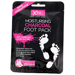 Xpel Body Care Moisturising Charcoal Foot Pack 1 ks