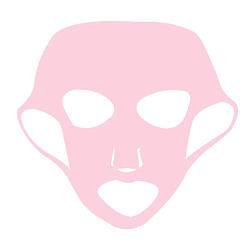 Stayve Jednorazová silikónová maska (ružová) 1 ks