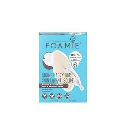 Foamie Shower Body Bar Shake You Coconuts - Coconut & Cacao Butter 80 g