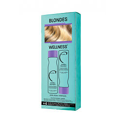 Malibu C Blondes Wellness Collection Shampoo 266 ml + Conditioner 266 ml + sáček 4 x 5 g