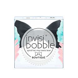 Invisibobble Bowtique Spiral Hair Ring Meets Bow (True Black) 1 St.