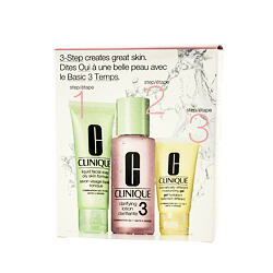 Clinique 3-Step Skin Care System 3 (Combination Oily to Oily Skin) 180 ml