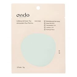 Ondo Beauty 36.5 BAN-JJAK Caffeine and Green Tea Antioxidant Eye Patches 2 St.