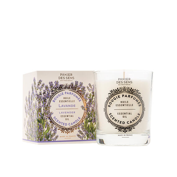 Panier des Sens Relaxing Lavender parfémovaná sviečka 180 ml (woman)
