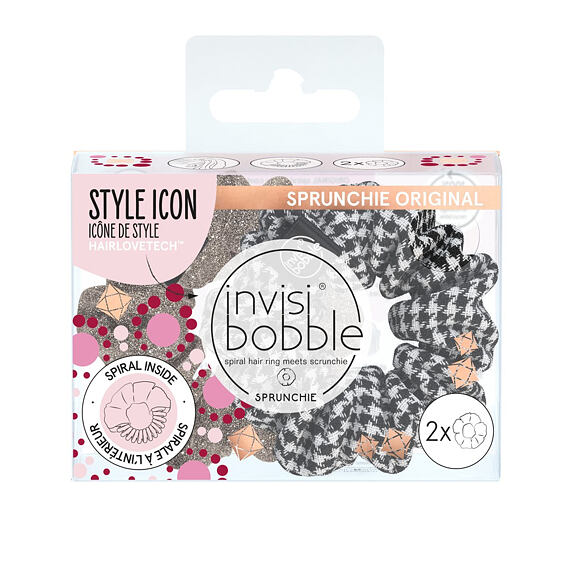 Invisibobble SPRUNCHIE ORIGINAL Duo British Royal gumička do vlasov Ladies who Sprunch 2 ks