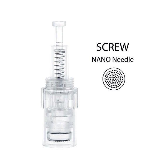 BBmessopen sterilná hlavica pre Electric Microneedling Pen NANO (vonkajší závit) 1 ks