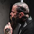 Angry Beards Beard Roller + Tool Cleaner 50 ml