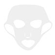 Stayve Jednorazová silikónová maska (bielá) 1 ks