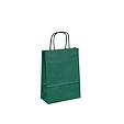 Malá darčeková taška - zelená 18 x 8 x 24 cm