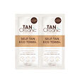 TanOrganic Self Tan Eco Towels 2 x 10 ml
